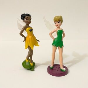 Disney Faires Tinkerbell and Friend Iridessa Figure Plastic 3.5 inch Cake Topper